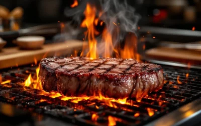 Zijn er steakhouses met live cooking in Amsterdam?