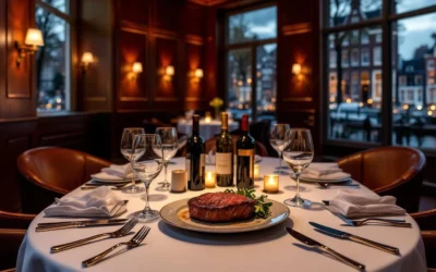 Can you rent a private room at steakhouses in Amsterdam?