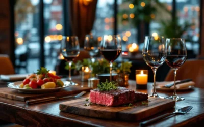 Wat zijn goede plekken in Amsterdam voor een diner met internationale gasten