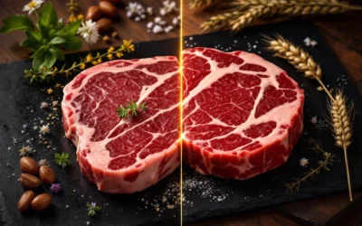 What is the difference between organic and regular beef?