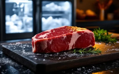 How long can you store steak in the freezer?