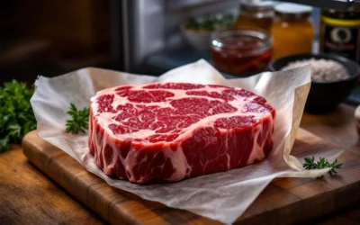 Hoe bewaar je rauwe steak het beste in de koelkast?
