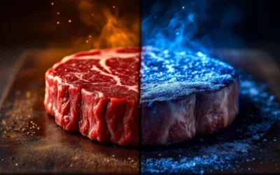 Wat is het verschil tussen verse en ingevroren steak qua smaak?