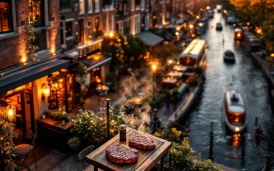 Where can you find steakhouses with good accessibility in Amsterdam?