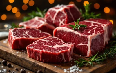 Zijn er biologische premium rundvleesopties beschikbaar?