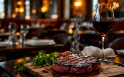 How do you choose the best steakhouse for a business dinner in Amsterdam?