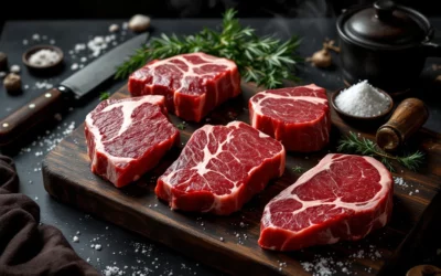 What regional meat varieties do steakhouses in Amsterdam serve?