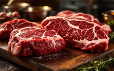 What is the definition of premium beef?