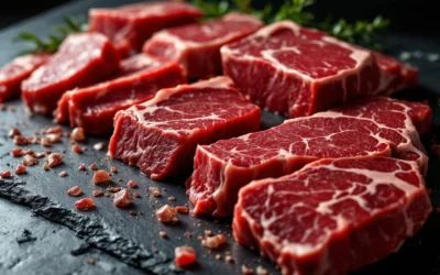 How does the nutritional value differ between various premium cuts?