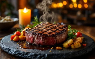 Which steakhouses in Nijmegen have seasonal menus?