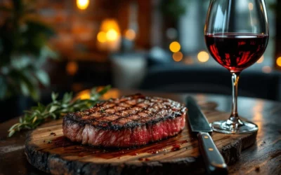 Which steakhouses in Nijmegen offer wine tastings?