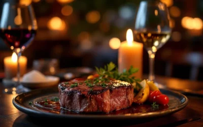 Welke steakhouses in Nijmegen zijn geschikt voor een romantisch diner?