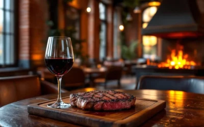 Zijn er steakhouses in Arnhem met parkeerplaats?