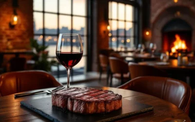 Welke steakhouse in Arnhem heeft de beste locatie aan het water?